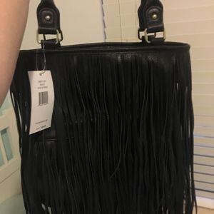 Madden girl fringe tote